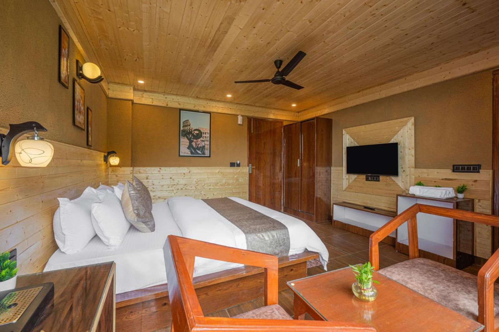 The Nature Dreams I Vacations I Conference I Mice I Family Events I Open Air Terrace I Sky Bonfire I Kufri By Exotic Stays Shimla Buitenkant foto