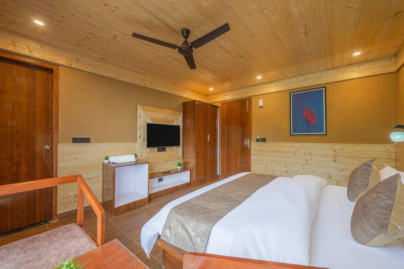 The Nature Dreams I Vacations I Conference I Mice I Family Events I Open Air Terrace I Sky Bonfire I Kufri By Exotic Stays Shimla Buitenkant foto