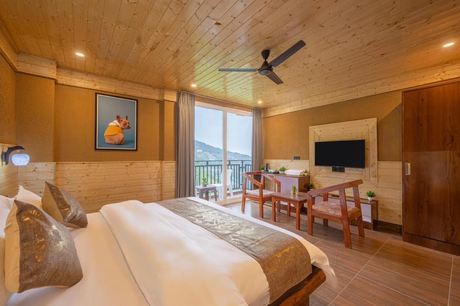 The Nature Dreams I Vacations I Conference I Mice I Family Events I Open Air Terrace I Sky Bonfire I Kufri By Exotic Stays Shimla Buitenkant foto